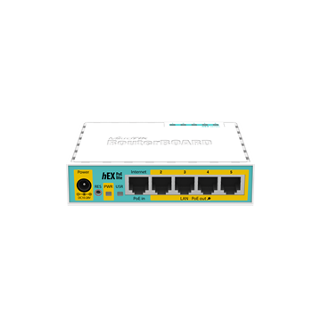 MikroTik hEX PoE lite router