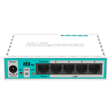 MikroTik hEX lite router