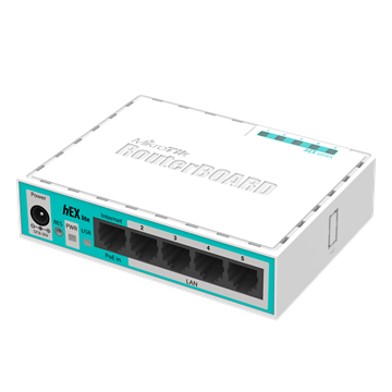 MikroTik hEX lite router