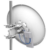 MikroTik mANT 30dBi 5Ghz parabola antenna precíziós rögzítővel