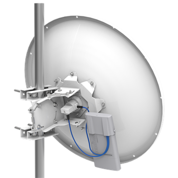 MikroTik mANT 30dBi 5Ghz parabola antenna precíziós rögzítővel