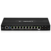 Ubiquiti EdgeRouter 12, gigabites, 10x RJ45, 1x PoE, 2xSFP