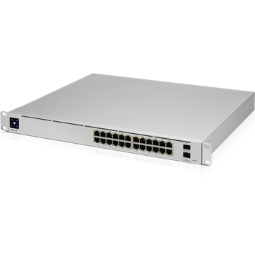 Ubiquiti UniFi Switch Pro Gen2, 24-portos, PoE max.450W