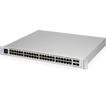 Ubiquiti UniFi Switch Gen2, 48-portos, PoE max.660W