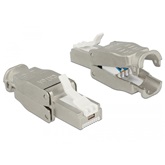 Delock 86427 RJ45 dugó Cat.6A STP szerszám nélkül szerelhető