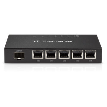 Ubiquiti EdgeRouter ER-X 5 Gigabit port, 1 SFP port