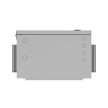 Lanberg 10" 3U kültéri rack szekrény, 300×200×300, falra/oszlopra szerelhető, IP55, szürke, összeszerelt