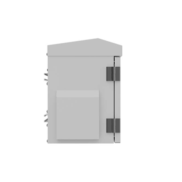 Lanberg 10" 3U kültéri rack szekrény, 300×200×300, falra/oszlopra szerelhető, IP55, szürke, összeszerelt