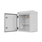 Lanberg 10" 3U kültéri rack szekrény, 320×220×400, falra/oszlopra szerelhető, IP55, szürke, összeszerelt