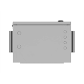 Lanberg 10" 3U kültéri rack szekrény, 320×220×400, falra/oszlopra szerelhető, IP55, szürke, összeszerelt