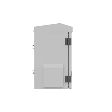 Lanberg 10" 3U kültéri rack szekrény, 320×220×400, falra/oszlopra szerelhető, IP55, szürke, összeszerelt