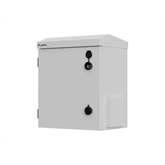 Lanberg 10" 3U kültéri rack szekrény, 320×220×400, falra/oszlopra szerelhető, IP55, szürke, összeszerelt