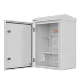 Lanberg 10" 3U kültéri rack szekrény, 340X250X500, falra/oszlopra szerelhető, IP55, szürke, összeszerelt