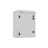 Lanberg 10" 3U kültéri rack szekrény, 340X250X500, falra/oszlopra szerelhető, IP55, szürke, összeszerelt