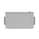 Lanberg 10" 3U kültéri rack szekrény, 420X300X500, falra/oszlopra szerelhető, IP55, szürke, összeszerelt