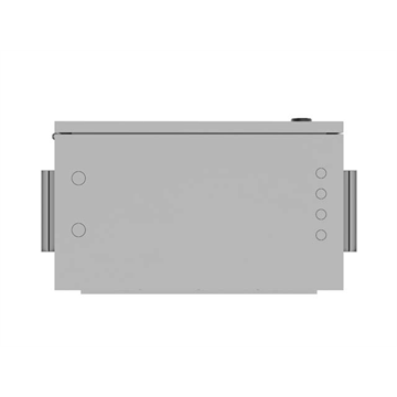 Lanberg 10" 3U kültéri rack szekrény, 420X300X500, falra/oszlopra szerelhető, IP55, szürke, összeszerelt