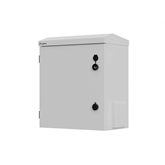 Lanberg 10" 3U kültéri rack szekrény, 420X300X500, falra/oszlopra szerelhető, IP55, szürke, összeszerelt