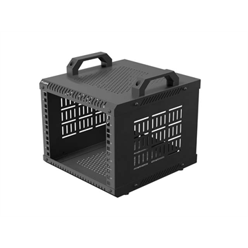 Lanberg 10" nyitott mini rack szekrény 4U, 280x300, max. 60 kg, fekete