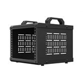 Lanberg 10" nyitott mini rack szekrény 4U, 280x300, max. 60 kg, fekete