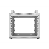 Lanberg 10" nyitott mini rack szekrény 4U, 280x300, max. 60 kg, szürke