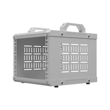 Lanberg 10" nyitott mini rack szekrény 4U, 280x300, max. 60 kg, szürke