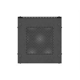 Lanberg 10" nyitott mini rack szekrény 6U, 280x300, max. 60 kg, fekete