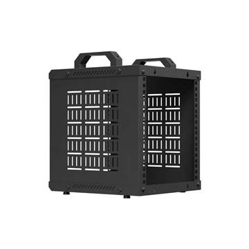 Lanberg 10" nyitott mini rack szekrény 6U, 280x300, max. 60 kg, fekete