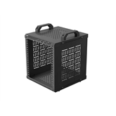 Lanberg 10" nyitott mini rack szekrény 6U, 280x300, max. 60 kg, fekete