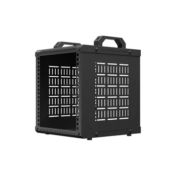 Lanberg 10" nyitott mini rack szekrény 6U, 280x300, max. 60 kg, fekete