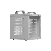 Lanberg 10" nyitott mini rack szekrény 6U, 280x300, max. 60 kg, szürke
