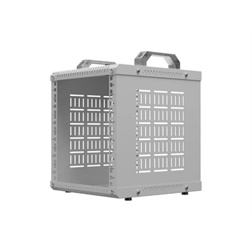 Lanberg 10" nyitott mini rack szekrény 6U, 280x300, max. 60 kg, szürke