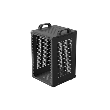 Lanberg 10" nyitott mini rack szekrény 9U, 280x300, max. 60 kg, fekete