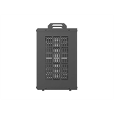 Lanberg 10" nyitott mini rack szekrény 9U, 280x300, max. 60 kg, fekete