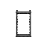 Lanberg 10" nyitott mini rack szekrény 9U, 280x300, max. 60 kg, fekete