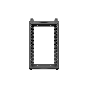 Lanberg 10" nyitott mini rack szekrény 9U, 280x300, max. 60 kg, fekete