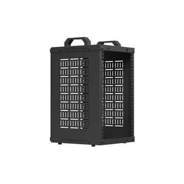 Lanberg 10" nyitott mini rack szekrény 9U, 280x300, max. 60 kg, fekete