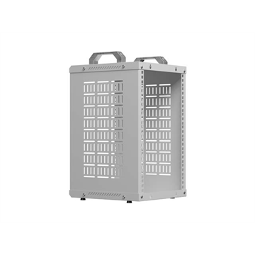 Lanberg 10" nyitott mini rack szekrény 9U, 280x300, max. 60 kg, szürke
