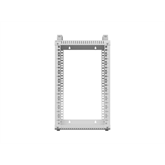 Lanberg 10" nyitott mini rack szekrény 9U, 280x300, max. 60 kg, szürke