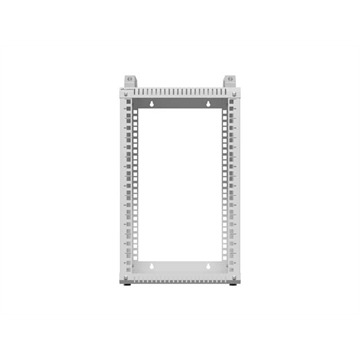Lanberg 10" nyitott mini rack szekrény 9U, 280x300, max. 60 kg, szürke