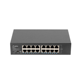 Lanberg 16 portos Gigabites Ethernet Switch 10"/19" rackes