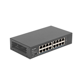 Lanberg 16 portos Gigabites Ethernet Switch 10"/19" rackes