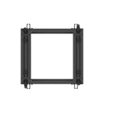 Lanberg 19" 12U 600x600-1100 állítható rack keret, fekete