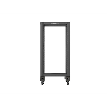 Lanberg 19" 22U 600x800 szabadon álló rack keret, fekete V2