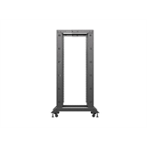 Lanberg 19" 27U 600x800 szabadon álló rack keret, fekete V2