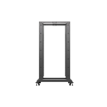 Lanberg 19" 32U 600x1000 szabadon álló rack keret, fekete