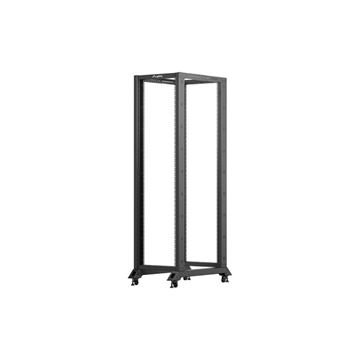 Lanberg 19" 42U 600x1000 szabadon álló rack keret, fekete