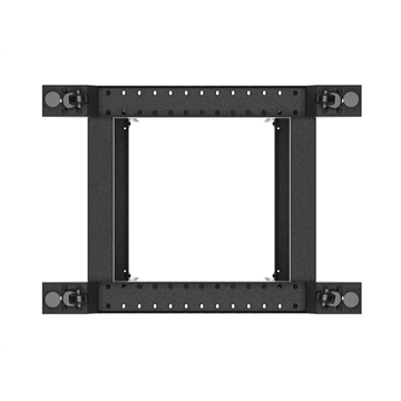 Lanberg 19" 42U 600x800 szabadon álló rack keret, fekete V2