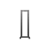 Lanberg 19" 42U 600x800 szabadon álló rack keret, fekete V2