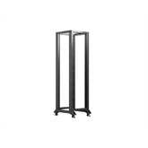 Lanberg 19" 42U 600x800 szabadon álló rack keret, fekete V2