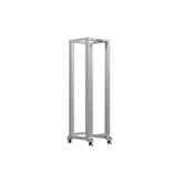 Lanberg 19" 42U 600x800 szabadon álló rack keret, szürke